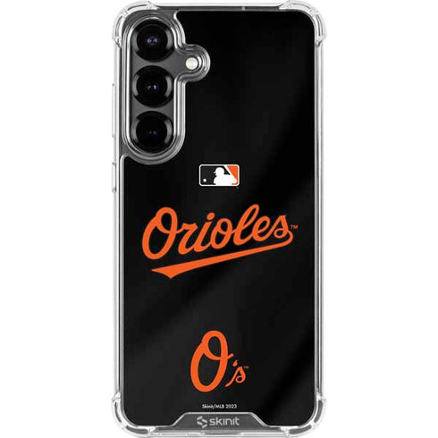 MLB Baltimore Orioles Alternate/Away Jersey Galaxy S26 Clear Case
