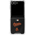 MLB Baltimore Orioles Alternate/Away Jersey Galaxy Z Flip7 Clear Case