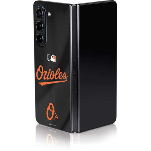 MLB Baltimore Orioles Alternate/Away Jersey Galaxy Z Fold5 5G Skin