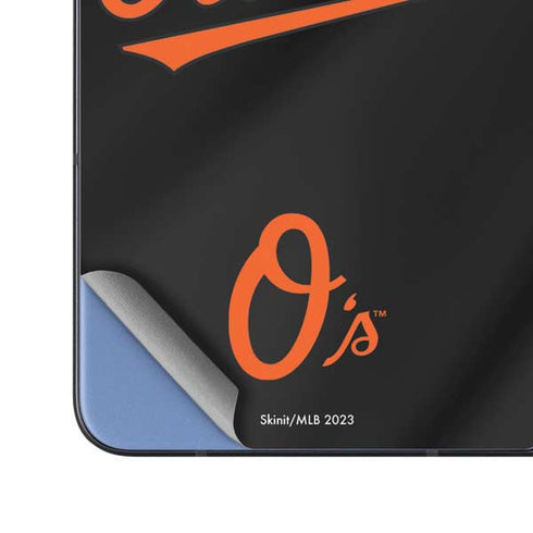 MLB Baltimore Orioles Alternate/Away Jersey Galaxy Z Fold5 5G Skin