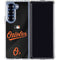 MLB Baltimore Orioles Alternate/Away Jersey Galaxy Z Fold6 Clear Case
