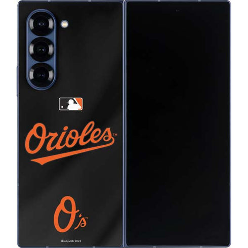 MLB Baltimore Orioles Alternate/Away Jersey Galaxy Z Fold6 Skin