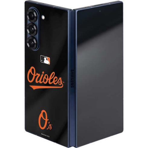 MLB Baltimore Orioles Alternate/Away Jersey Galaxy Z Fold6 Skin