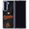 MLB Baltimore Orioles Alternate/Away Jersey Galaxy Z Fold7 Clear Case