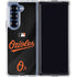 MLB Baltimore Orioles Alternate/Away Jersey Galaxy Z Fold7 Clear Case