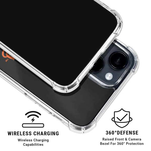 MLB Baltimore Orioles Alternate/Away Jersey iPhone 15 Clear Case