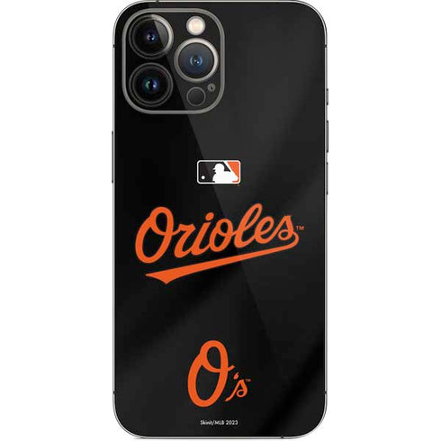 MLB Baltimore Orioles Alternate/Away Jersey iPhone 15 Pro Max Skin