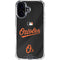 MLB Baltimore Orioles Alternate/Away Jersey iPhone 16 Clear Case