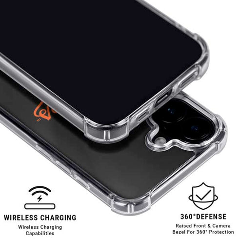 MLB Baltimore Orioles Alternate/Away Jersey iPhone 16 Clear Case