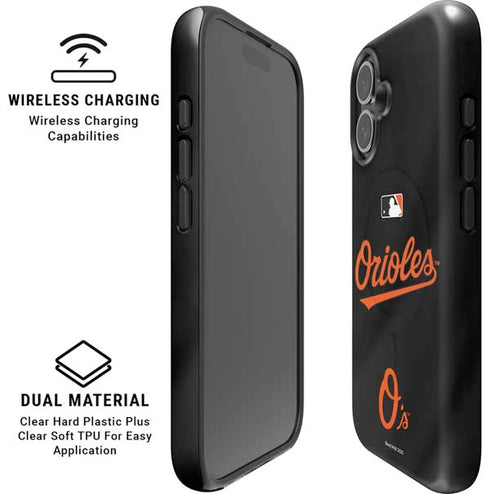 MLB Baltimore Orioles Alternate/Away Jersey iPhone 16 Magsafe Impact Case