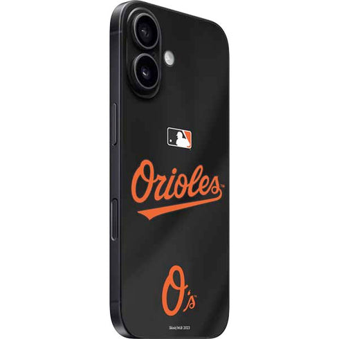 MLB Baltimore Orioles Alternate/Away Jersey iPhone 16 Plus Skin
