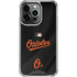 MLB Baltimore Orioles Alternate/Away Jersey iPhone 16 Pro Clear Case