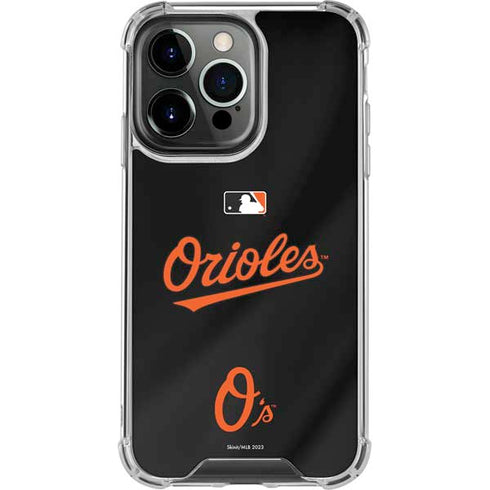 MLB Baltimore Orioles Alternate/Away Jersey iPhone 16 Pro Max Clear Case