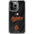 MLB Baltimore Orioles Alternate/Away Jersey iPhone 16 Pro Max Clear Case