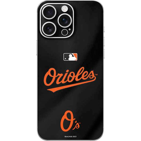 MLB Baltimore Orioles Alternate/Away Jersey iPhone 16 Pro Max Skin