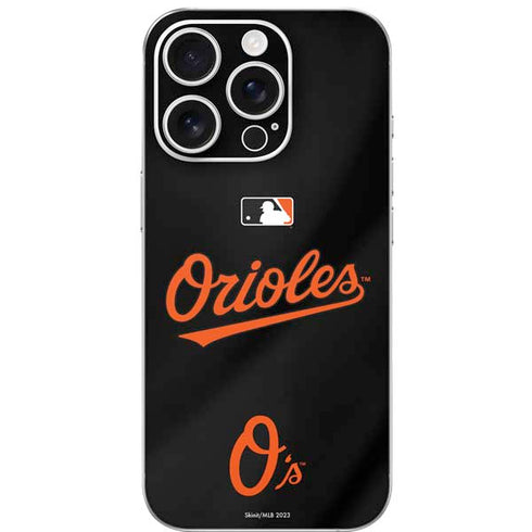 MLB Baltimore Orioles Alternate/Away Jersey iPhone 16 Pro Skin