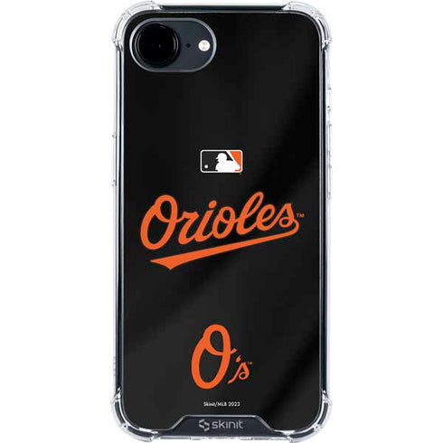 MLB Baltimore Orioles Alternate/Away Jersey iPhone 16e Clear Case