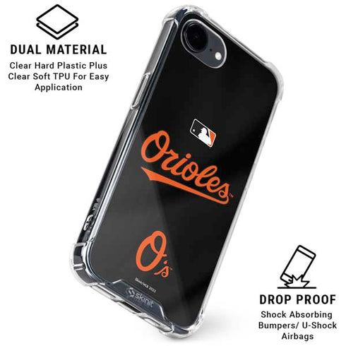 MLB Baltimore Orioles Alternate/Away Jersey iPhone 16e Clear Case