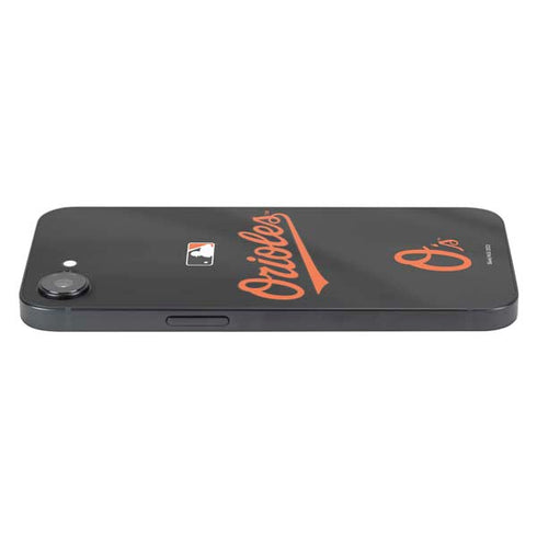 MLB Baltimore Orioles Alternate/Away Jersey iPhone 16e Skin