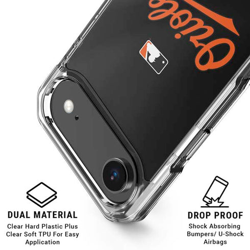 MLB Baltimore Orioles Alternate/Away Jersey iPhone 17 Air Clear Case