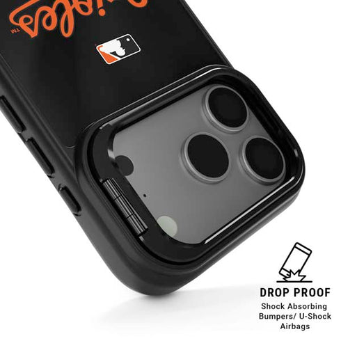 MLB Baltimore Orioles Alternate/Away Jersey iPhone 17 Pro Kickstand Case