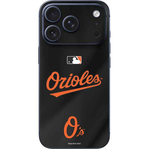 MLB Baltimore Orioles Alternate/Away Jersey iPhone 17 Pro Skin