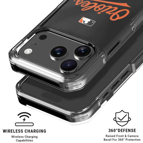MLB Baltimore Orioles Alternate/Away Jersey iPhone 18 Pro Clear Case