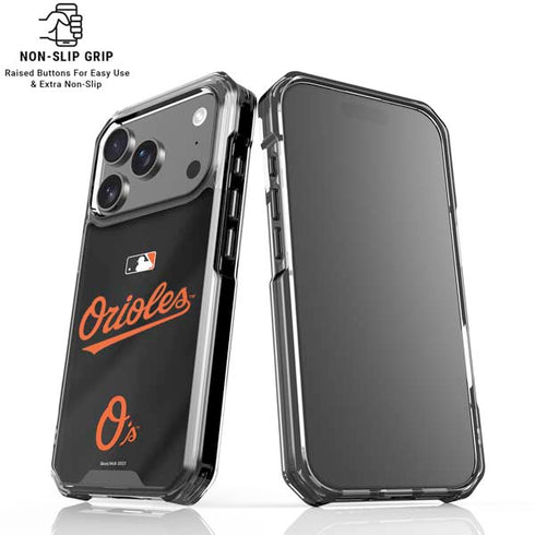 MLB Baltimore Orioles Alternate/Away Jersey iPhone 18 Pro Clear Case
