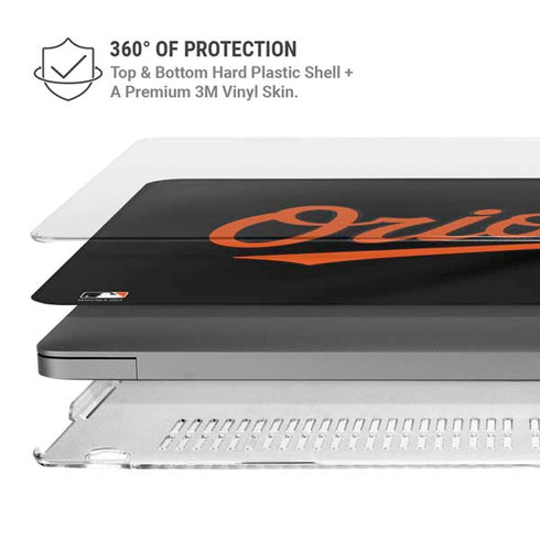 MLB Baltimore Orioles Alternate/Away Jersey MacBook Pro 14in (2021-24) Case plus Skin
