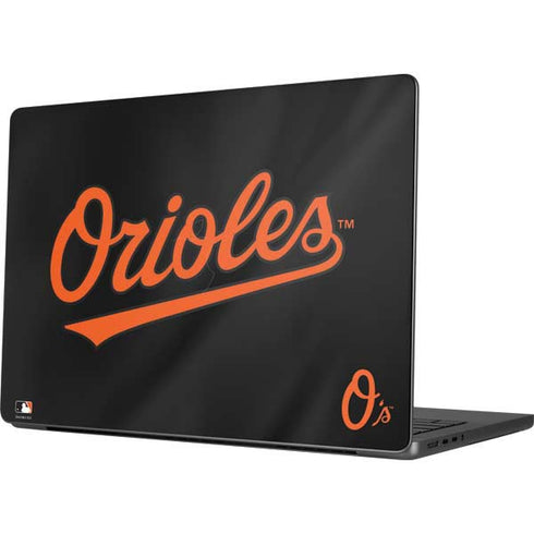 MLB Baltimore Orioles Alternate/Away Jersey Apple MacBook Pro 14-inch Skin