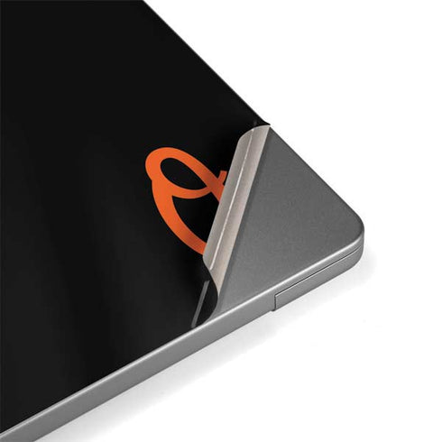 MLB Baltimore Orioles Alternate/Away Jersey Apple MacBook Pro 14-inch Skin