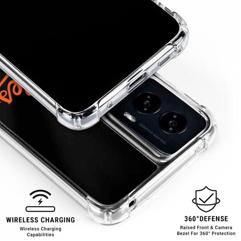 MLB Baltimore Orioles Alternate/Away Jersey Moto G Power 5G (2024) Clear Case