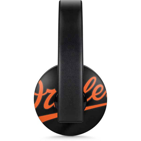 MLB Baltimore Orioles Alternate/Away Jersey PlayStation 4 Gold Wireless Headset Skin