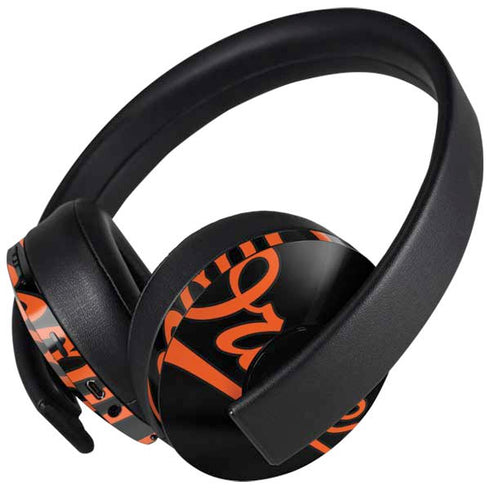 MLB Baltimore Orioles Alternate/Away Jersey PlayStation 4 Gold Wireless Headset Skin