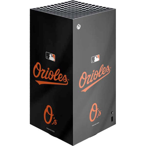 MLB Baltimore Orioles Alternate/Away Jersey XBox Series X Digital Edition Console Skin