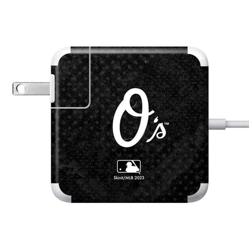 MLB Baltimore Orioles Dark Wash 85W Power Adapter (15 and 17 inch MacBook Pro Charger) Skin