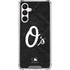 MLB Baltimore Orioles Dark Wash Galaxy A16 5G Clear Case