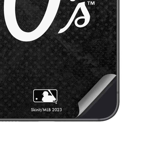 MLB Baltimore Orioles Dark Wash Galaxy A16 5G Skin