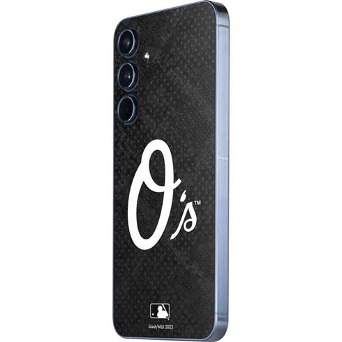 MLB Baltimore Orioles Dark Wash Galaxy A36 5G Skin