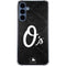 MLB Baltimore Orioles Dark Wash Galaxy A55 5G Clear Case