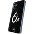 MLB Baltimore Orioles Dark Wash Galaxy A55 5G Clear Case