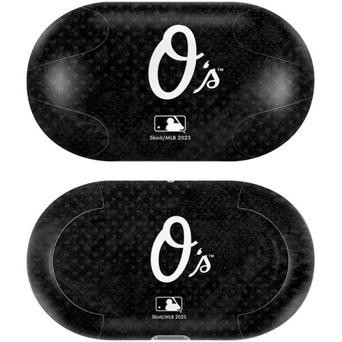MLB Baltimore Orioles Dark Wash Galaxy Buds Plus Skin