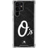 MLB Baltimore Orioles Dark Wash Galaxy S23 Ultra Clear Case