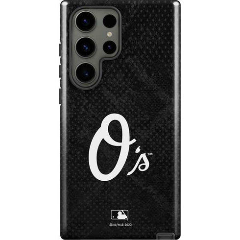 MLB Baltimore Orioles Dark Wash Galaxy S23 Ultra Pro Case