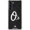 MLB Baltimore Orioles Dark Wash Galaxy S24 FE Clear Case