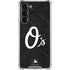 MLB Baltimore Orioles Dark Wash Galaxy S24 FE Clear Case
