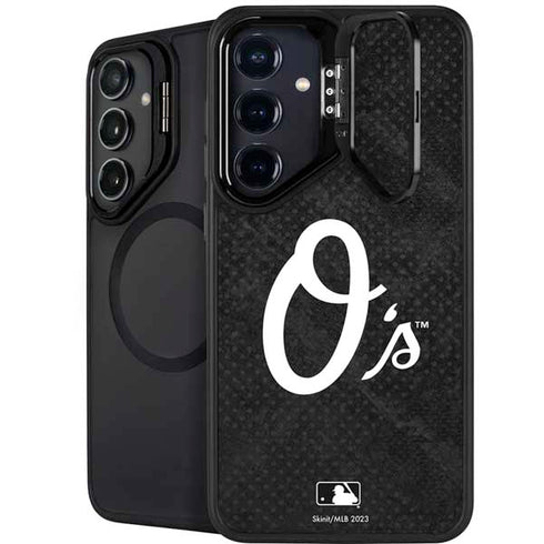 MLB Baltimore Orioles Dark Wash Galaxy S24 Kickstand Case