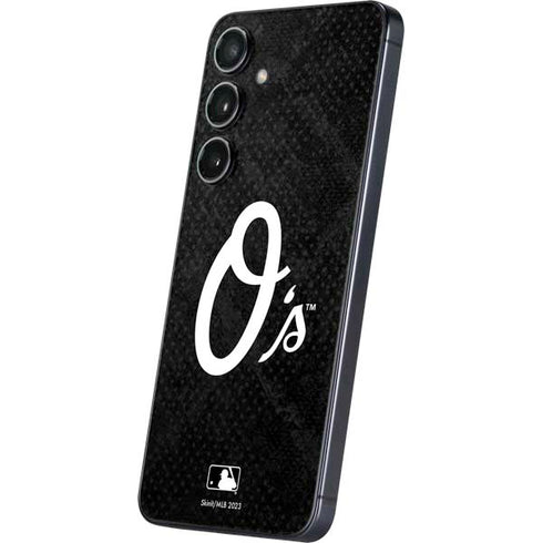 MLB Baltimore Orioles Dark Wash Galaxy S25 Skin