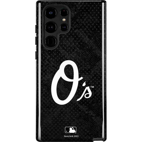MLB Baltimore Orioles Dark Wash Galaxy Cases