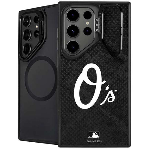 MLB Baltimore Orioles Dark Wash Galaxy S24 Ultra Kickstand Case
